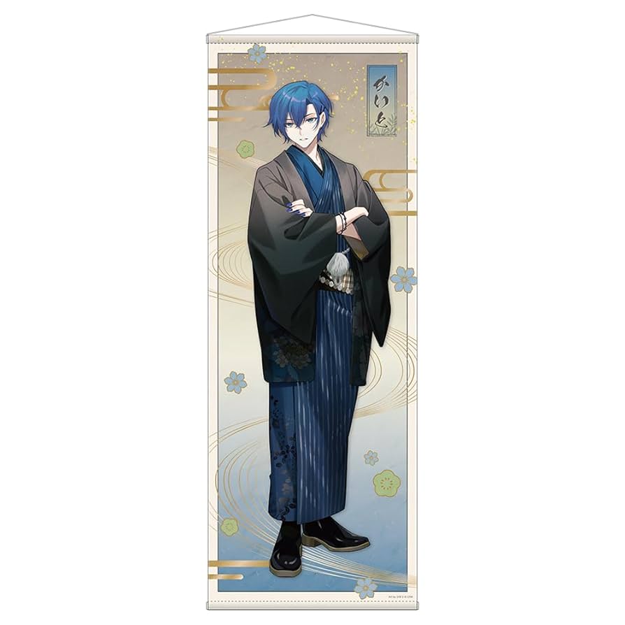 KAITO タペストリー Amazon.co.jp: 初音ミク New Year SHOP 2024 等身大タペストリー